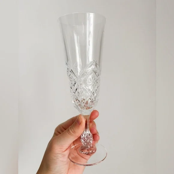 BNIB Vintage Cristal D'arques Neuville Champagne Glasses 5 oz- Set of - Picture 6 of 11